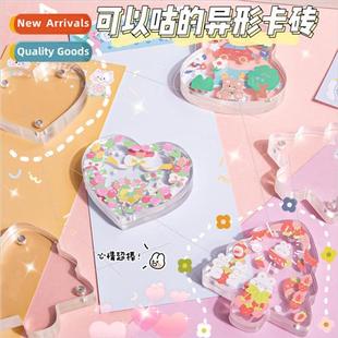 mahjong card shaped thickened transpare Korean tile goo