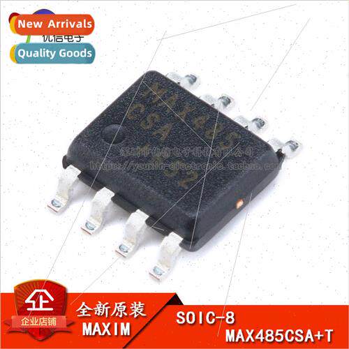 al Genuine SMT MAX485CSA+T SOIC-8 Chip RS-485/RS-422 Transce