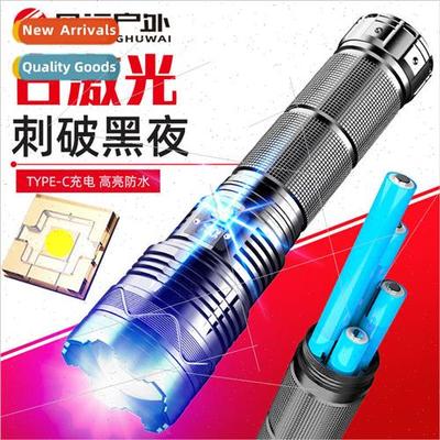 X14 white laser bright flashlight extended large high bright