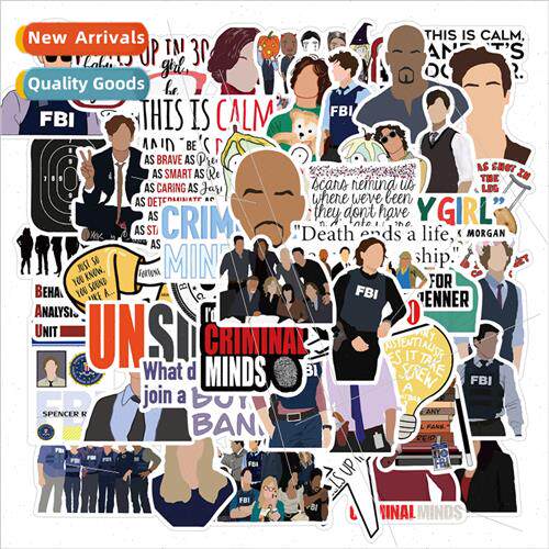 50 new American drama criminal mind graffiti stickers person