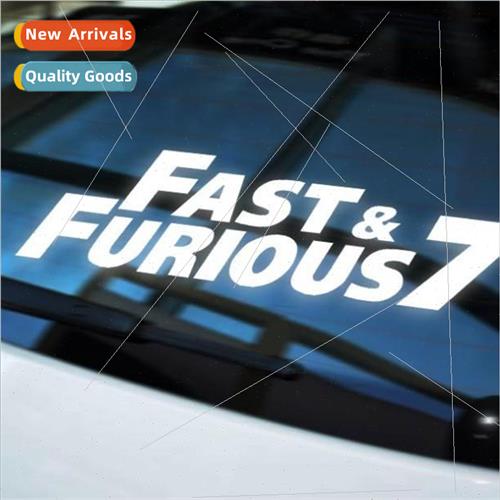 D-27 light header stickers Fast and Furious 7 Memorial Paul