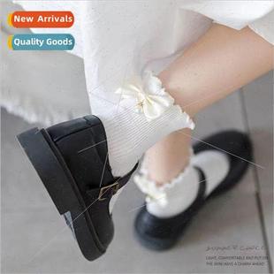 bow women princess mid Summer lace socks