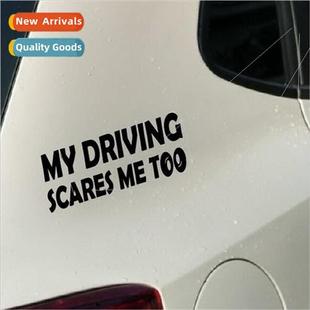 rear safety driving 407 scar Reflective sticker warning