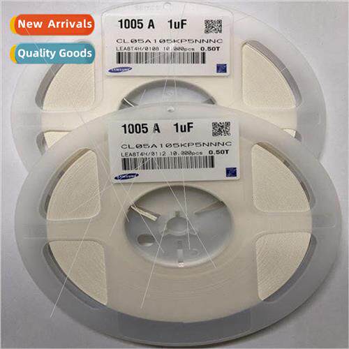 al Chip Capacitor CL05A105KP5NNNC 0402 105 10V 10% X5R Genui