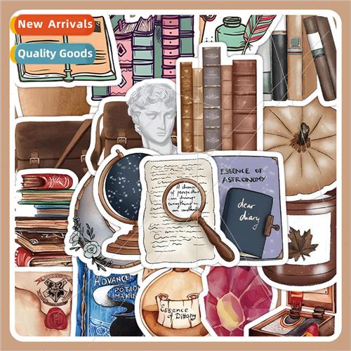 60 Cute Retro Objects Stickers Waterproof Stickers 适用 Phon