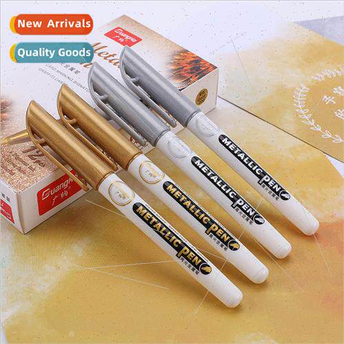 KWANA 560 Metallic Color Paint Pen Gold lver Marker Glass Pe