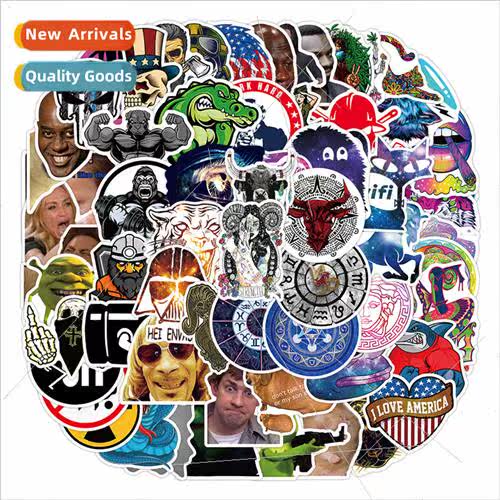 100 graffiti stickers diy personalized record skateboard gui
