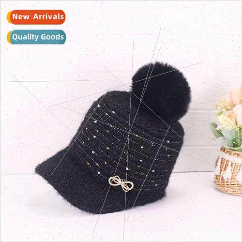 Winter Korea fashion versatile duck tongue cap new padded fe