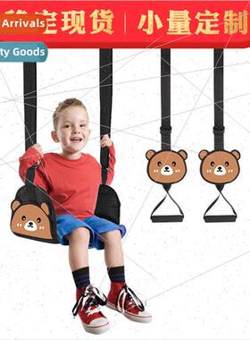 Outdoor childrens swing single bar hanging ring canvas hangi