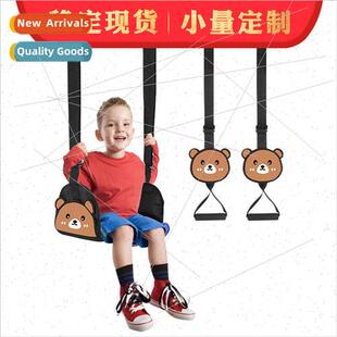 Outdoor childrens swing single bar hanging ring canvas hangi