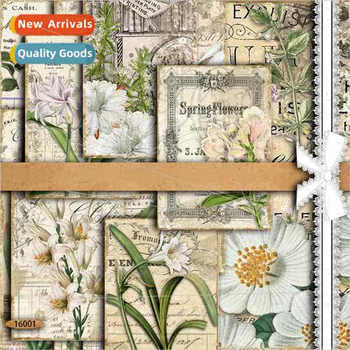 Vegetable paper 16 pcs double adhesive paper foldable sticke