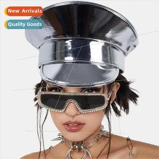 cap laser the into worker big glossy with Costume