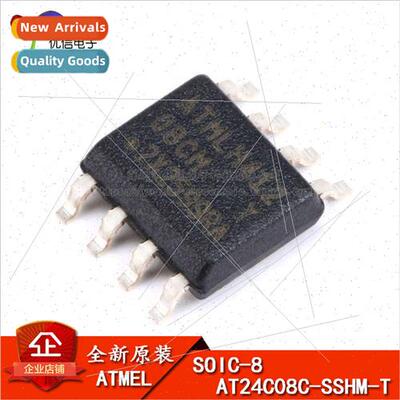 al Genuine SMT AT24C08C-SSHM-T Chip Memory EEPROM I2C SOP-8