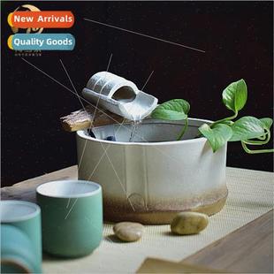 tank running water Samer office fish ornaments livin ceramic