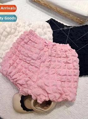 2023 summer new Korean  of the girls 适用eign- bud shorts ba