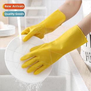 latex gloves labor Yellow work Ox适用d protection wea rubber