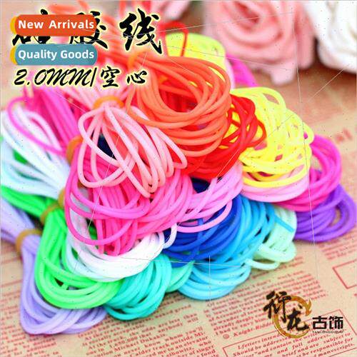 DIY jewelry accessories materials handmade braided rubber ro