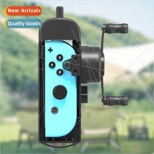 适用 Switch OLED Grip Physical Game Fishing Rod NS Ace Cheer