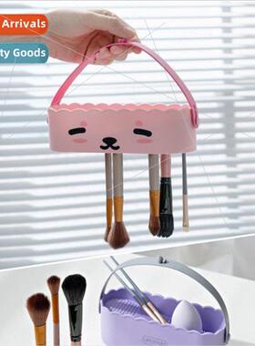 New cosmetic cleaning box womens bedroom makeup brushes clea