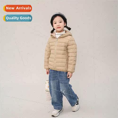 Lightweight fashionable baby cotton-padded jacket solid colo