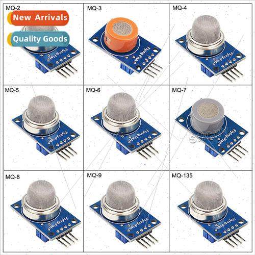 Gas Sensor Module MQ-2 MQ-3 MQ-4 MQ-5 MQ-6 MQ-7 MQ-8 MQ-9 MQ