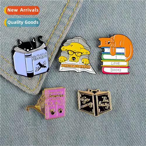 Creative cartoon animal jewelry brooch personalized small an
