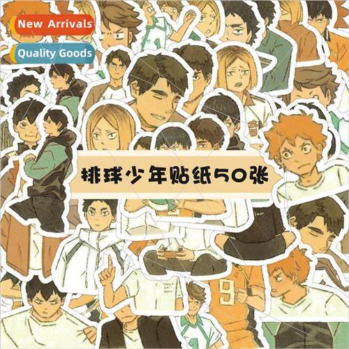 60 Japanese comics volleyball boy stickers Hyuga Shoyo Kagey