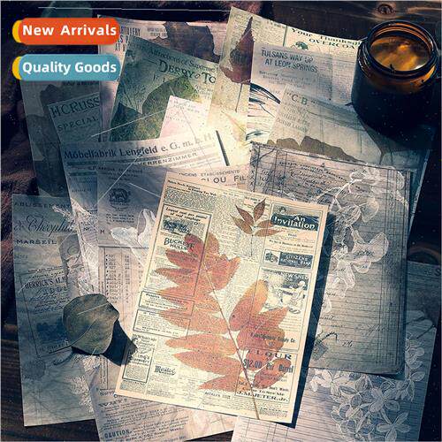 Material paper vintage memoir series retro  decorative photo