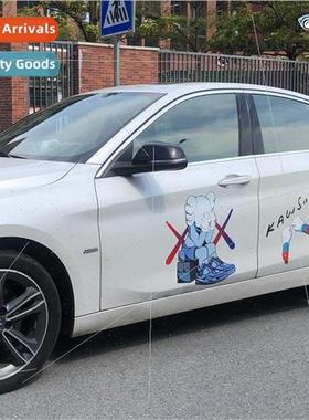 Sesame Set kaws hipster car stickers car door cover scratche