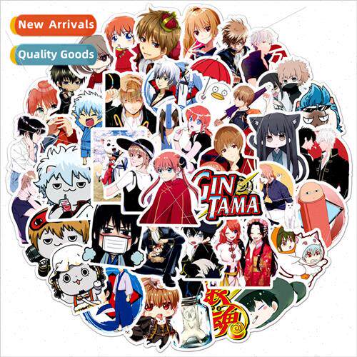 50 Gintama lver Soul Graffiti Stickers Waterproof ggage Lapt