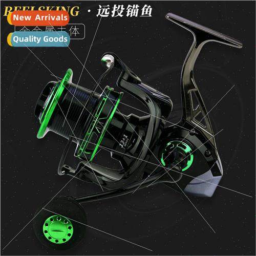 All-metal Long Casting ReelLarge Gapless Sea Rod Fishing Ree