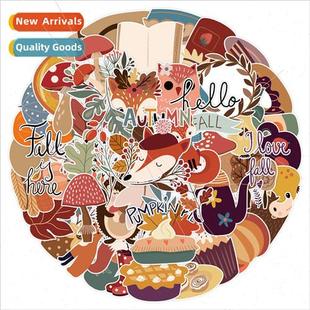 autumn captured car pcs lapt luggage stickers graffiti