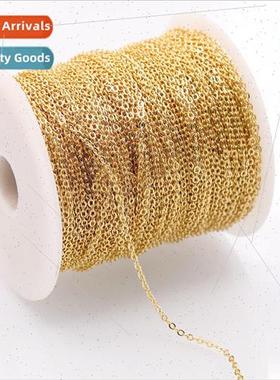 diy handmade materials 18K gold clad chain chain bracelet ne