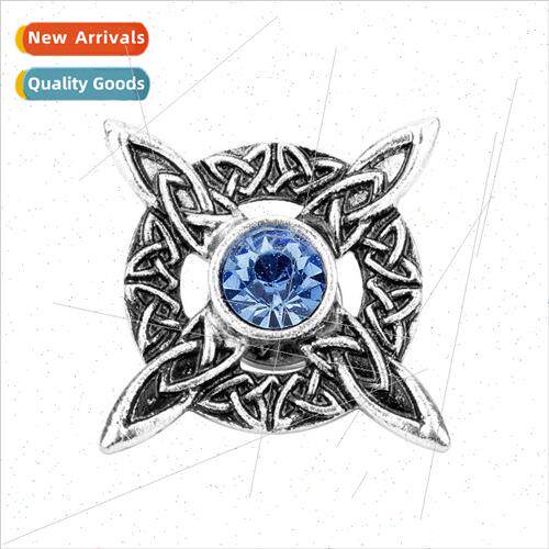 Personalized Vintage Celtic Cross Brooch Corsage Lapel Pin B