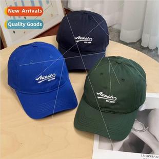 brim baseball cap Klein good embroidered children shape blue