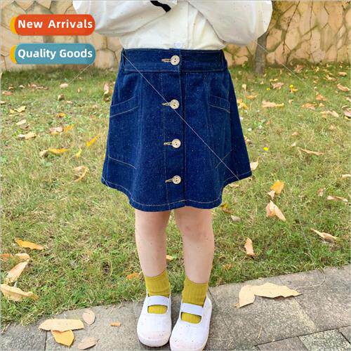 A wooden monkey childrens skirt 2020 spring new girls cute s