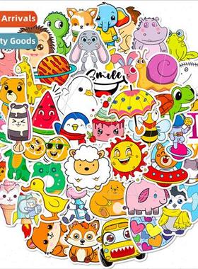 50 cute animals small fresh  suitcase cups notebook cute win