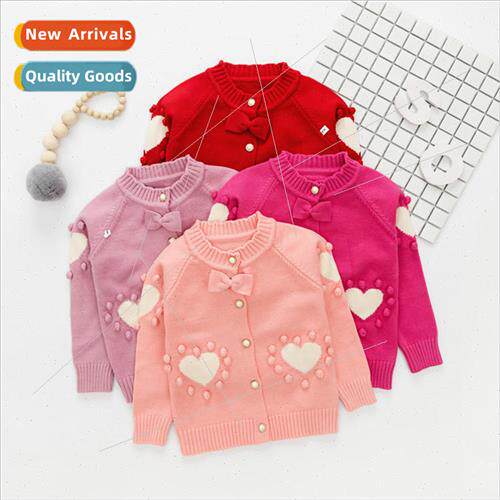 Autumn and winter Korean  of the girls love knitted cardigan