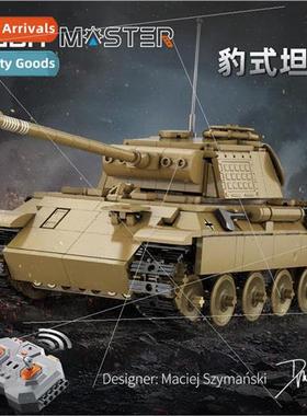 C61073 Remote Control Tanks WWII Leopard Tanks assembled CaD