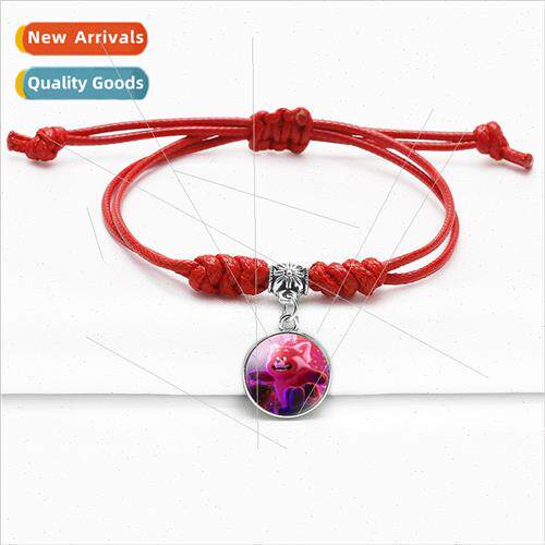 turning red cartoon pattern adamantium knot bracelet red you