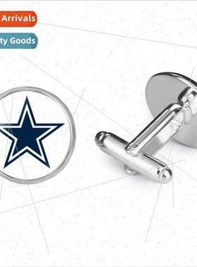NFL Mens lver Cufflinks  Football League Dallas Ga Broncos J