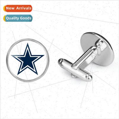 NFL Mens lver Cufflinks  Football League Dallas Ga Broncos J