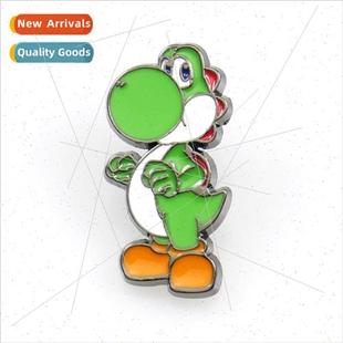 Alloy Drip Super Game Yoshi Badge Mario Gre Peripheral
