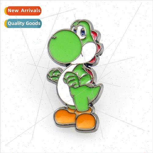 Game Peripheral Badge Alloy Drip Super Mario Mario Yoshi Gre