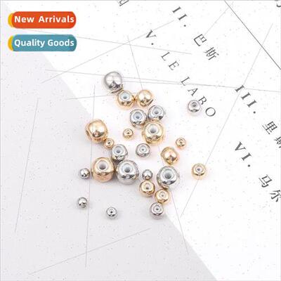 Copper round -hanging silicone beads necklace bracelet adjus