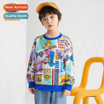 Kids Round Neck Sweatshirt Floral Top Woofers Branded Kids B