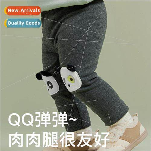 2023 winter new girls bottoms high elastic skin-friendly lin