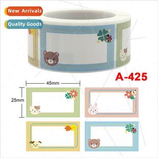 Name Stickers Rolls Handwritten Name Stickers Kids Stickers