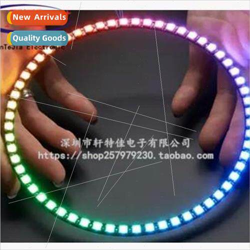 WS2812-60 bit full color driver LED color light Ring Wall Cl