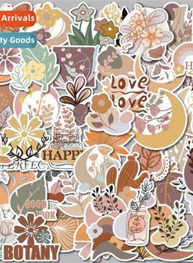 50 bohemian used account stickers luggage laptop cell phone